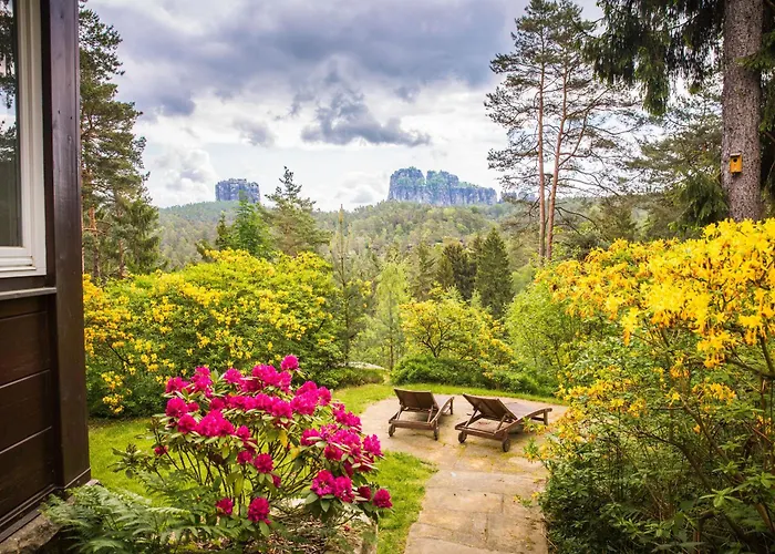 Haus Schrammsteinblick Дом отдыха Ostrau (Sachsische Schweiz-Osterzgebirge)